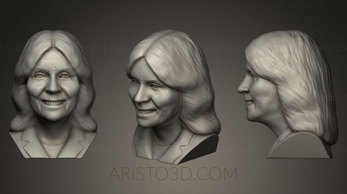 Busts and bas-reliefs of famous people (BUSTC_0287) 3D model for CNC machine